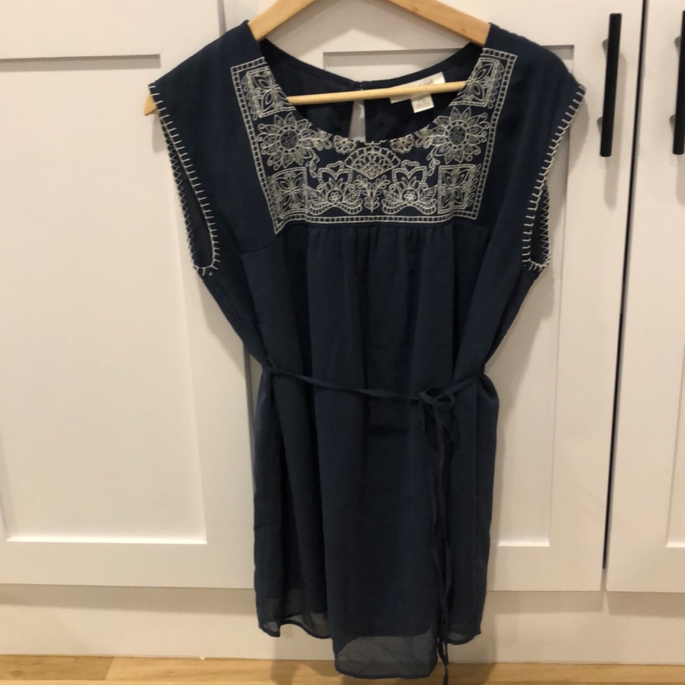 Blue tunic size S